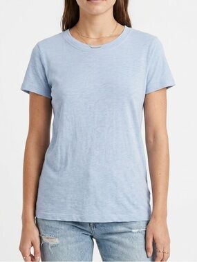 Stateside Blue 100% Cotton T Shirt